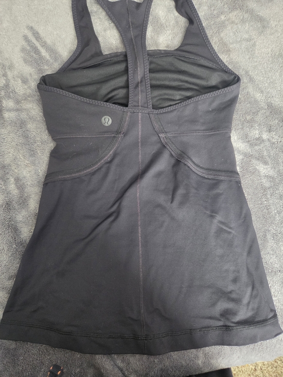 lululemon athletica Tops - lululemon athletica Black Racerback Tank